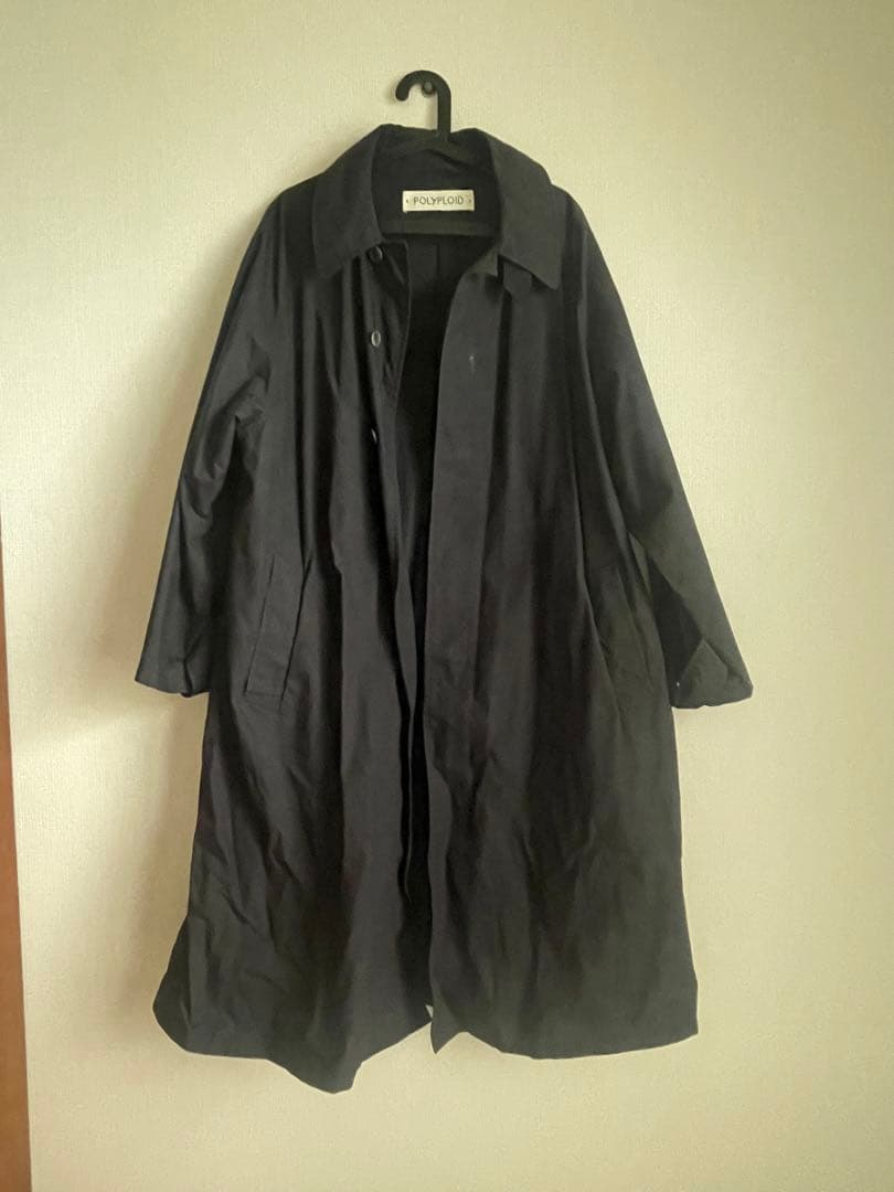 Polyploid ロングコート　C ブラック