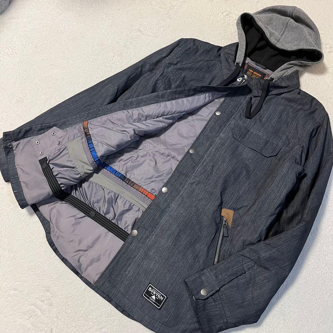 Burton バートン デニム スノーボードウェア ジャケット ☆美品☆