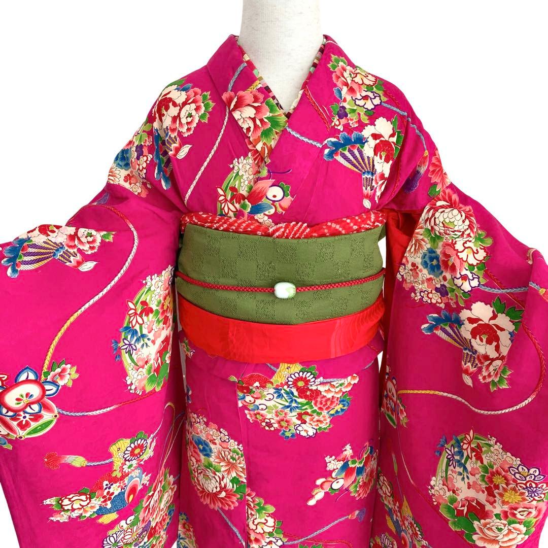 アンティーク　女の子　子供着物　NO22 七五三