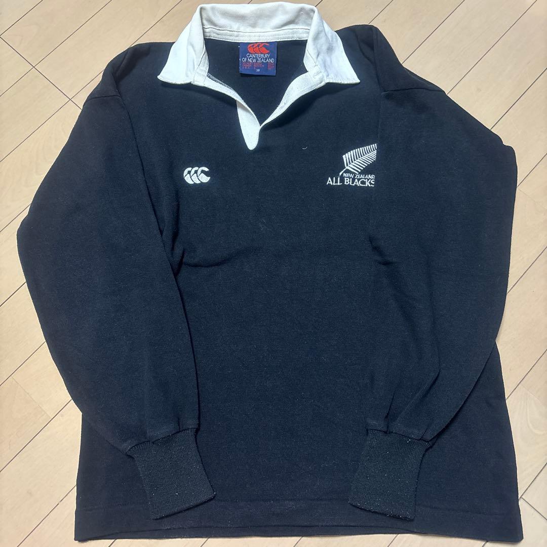 新品未開封！希少！Canterbury オールブラックス ラガーシャツ