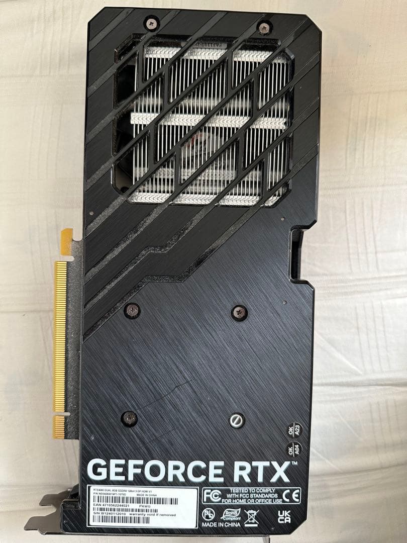 【中古品】GEFORCE RTX 4060 8GB グラフィックボード