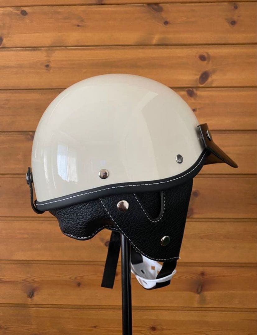 ショーティー　ハーフヘルメット M白　BELL BUCO オーシャンビートル