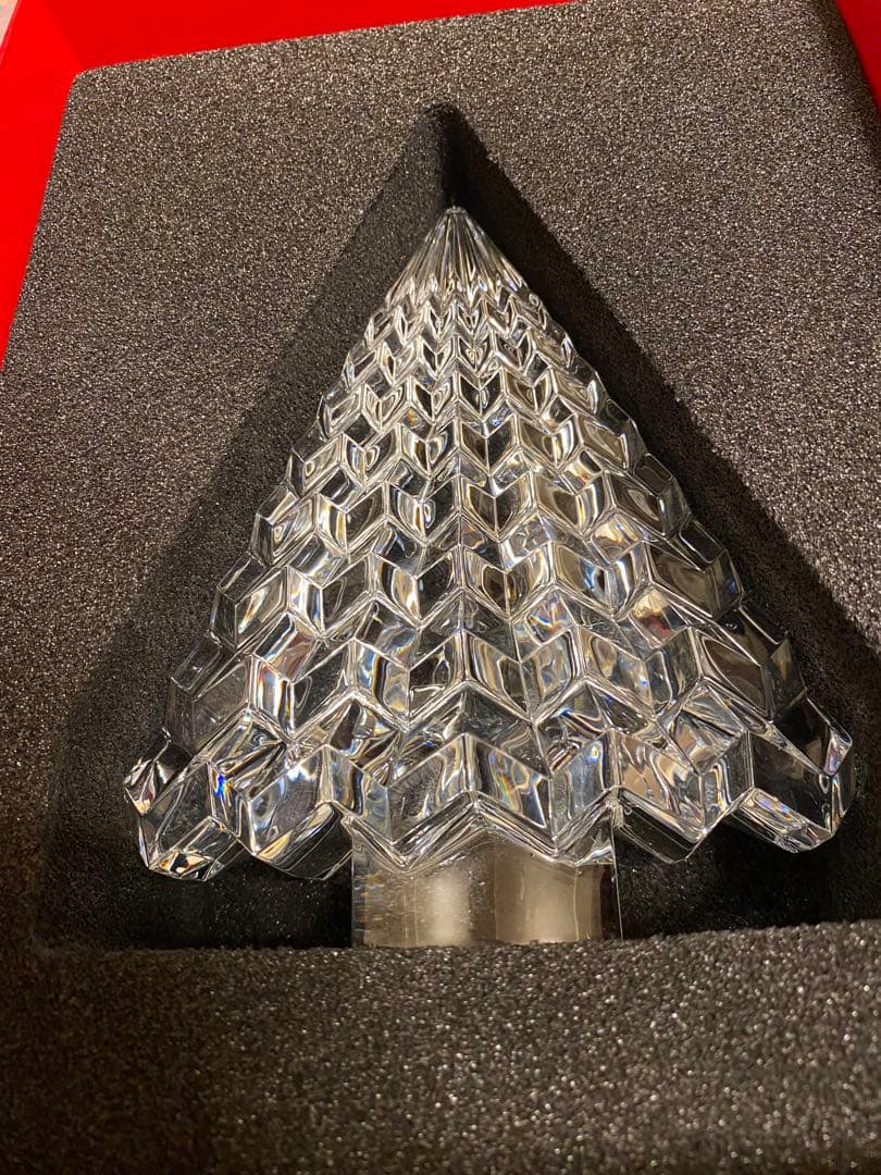 バカラ　Baccarat クリスタル　クリスマスツリー　インテリア