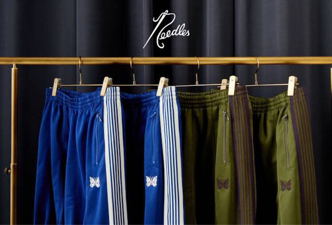 Needles トラックパンツ ストレート 24ss