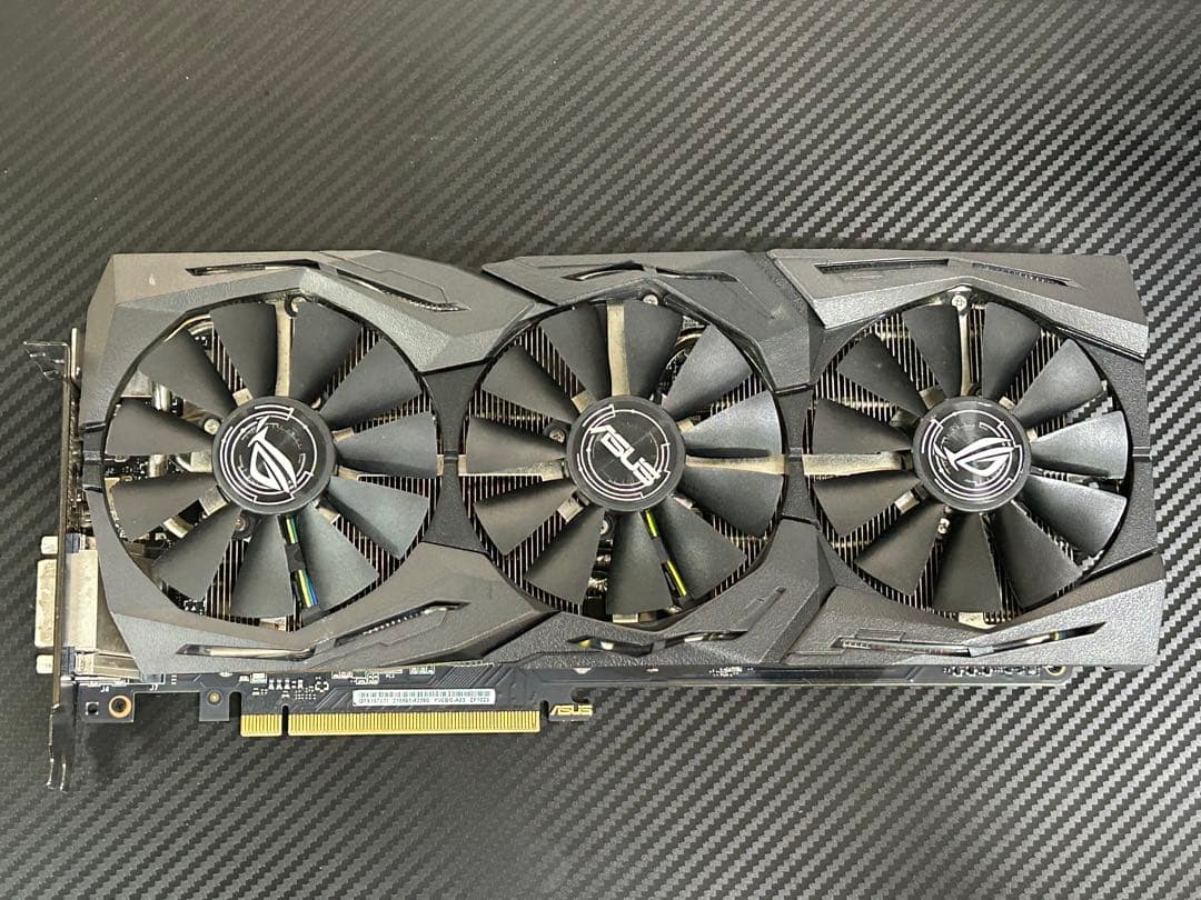 動作確認済ASUS ROG-STRIX-GTX1070TI-A8G-GAMING