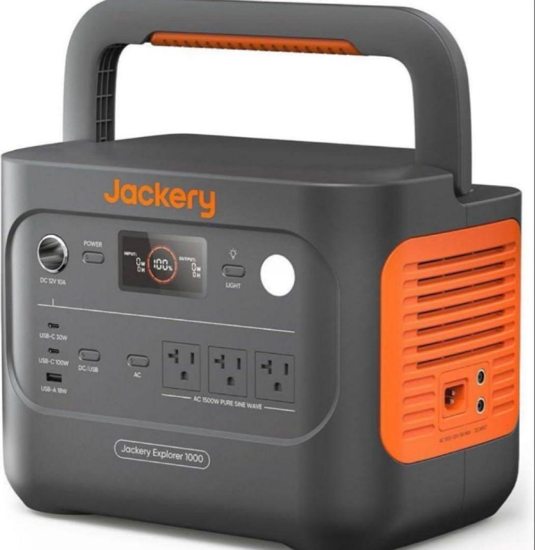 Jackery ジャクリ ポータブル電源 1000 New JE-1000D