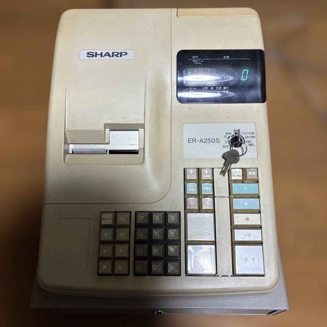 SHARP ER-A250S レジスター