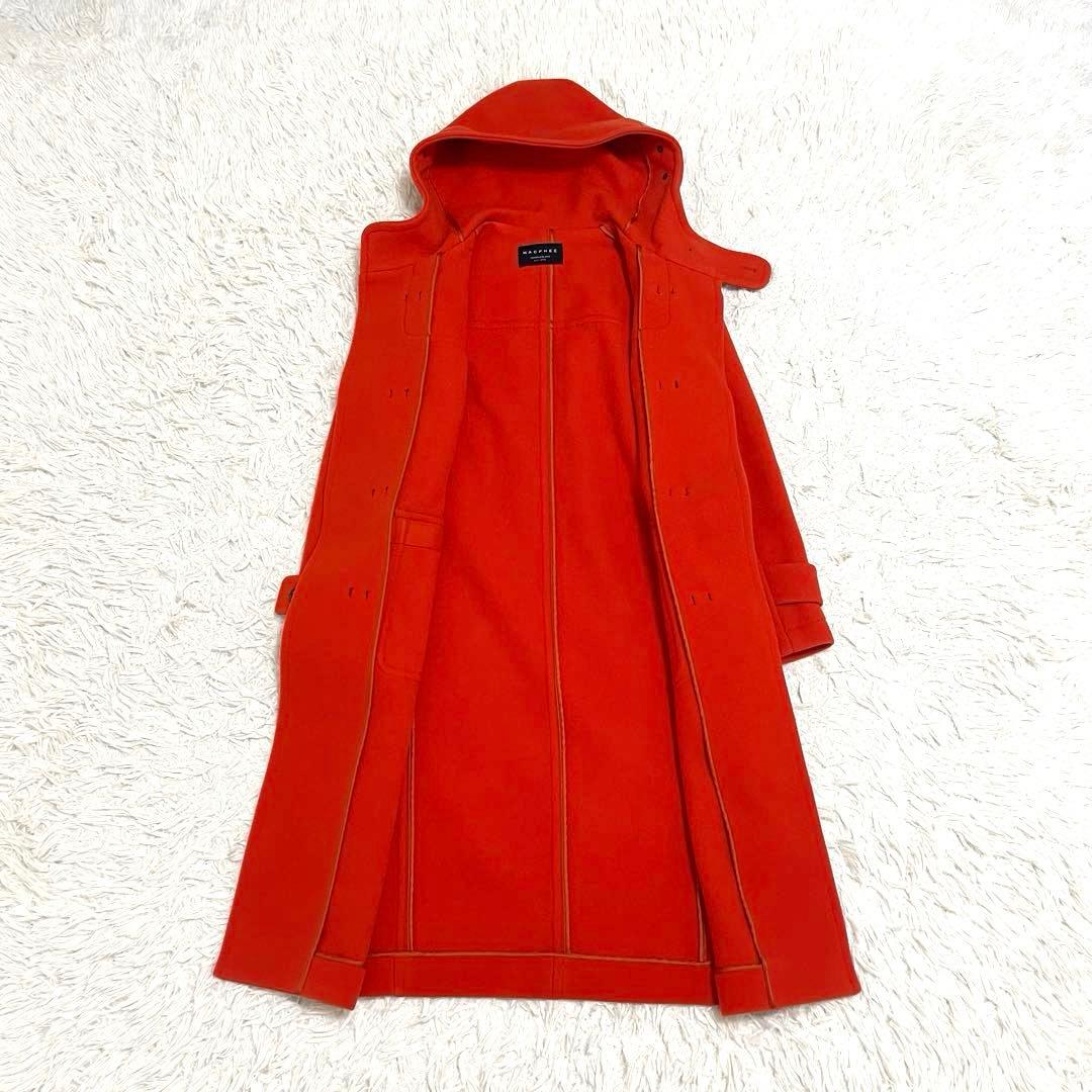 マカフィー トゥモローランド ダッフルコート ロング コート オレンジ 36
