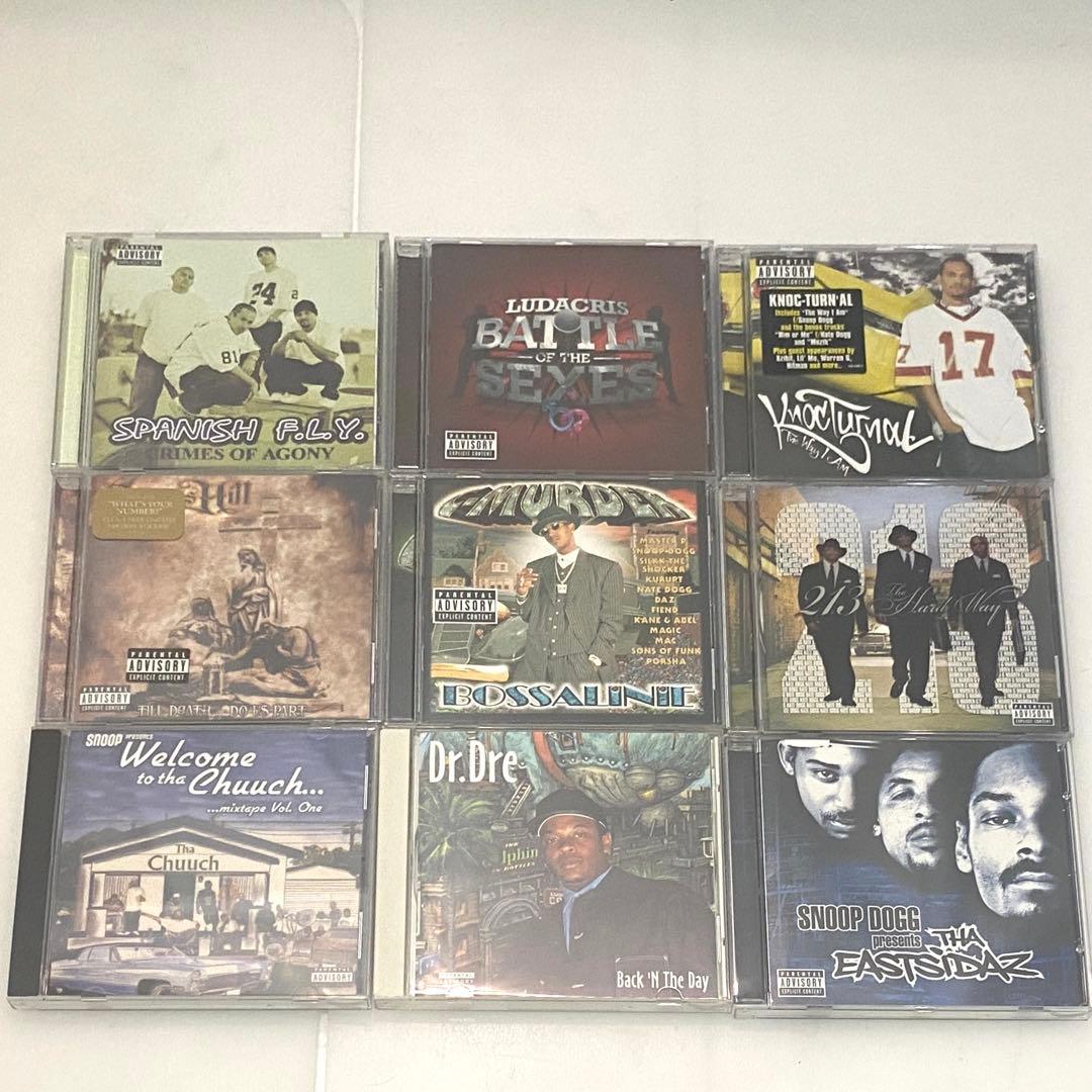 Hiphop R&B レゲエ中心 CD 116枚 まとめ売り セット 古いの多め