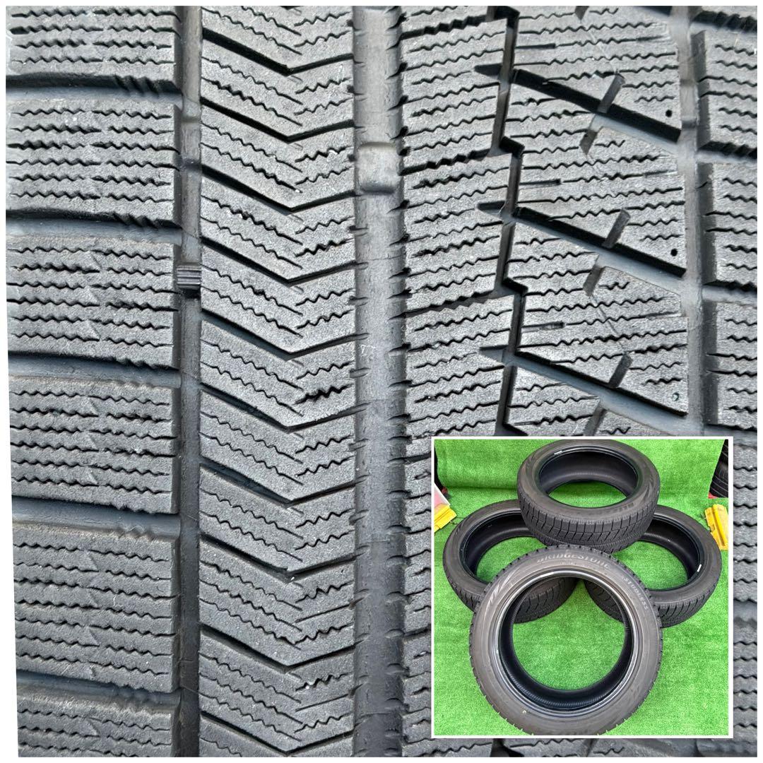 送料込★215/50R17 91QブリヂストンBLIZZAK VRX バリ溝4本