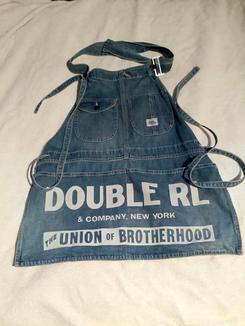 RRL ダブルアールエル デニム エプロン インディゴ　美品