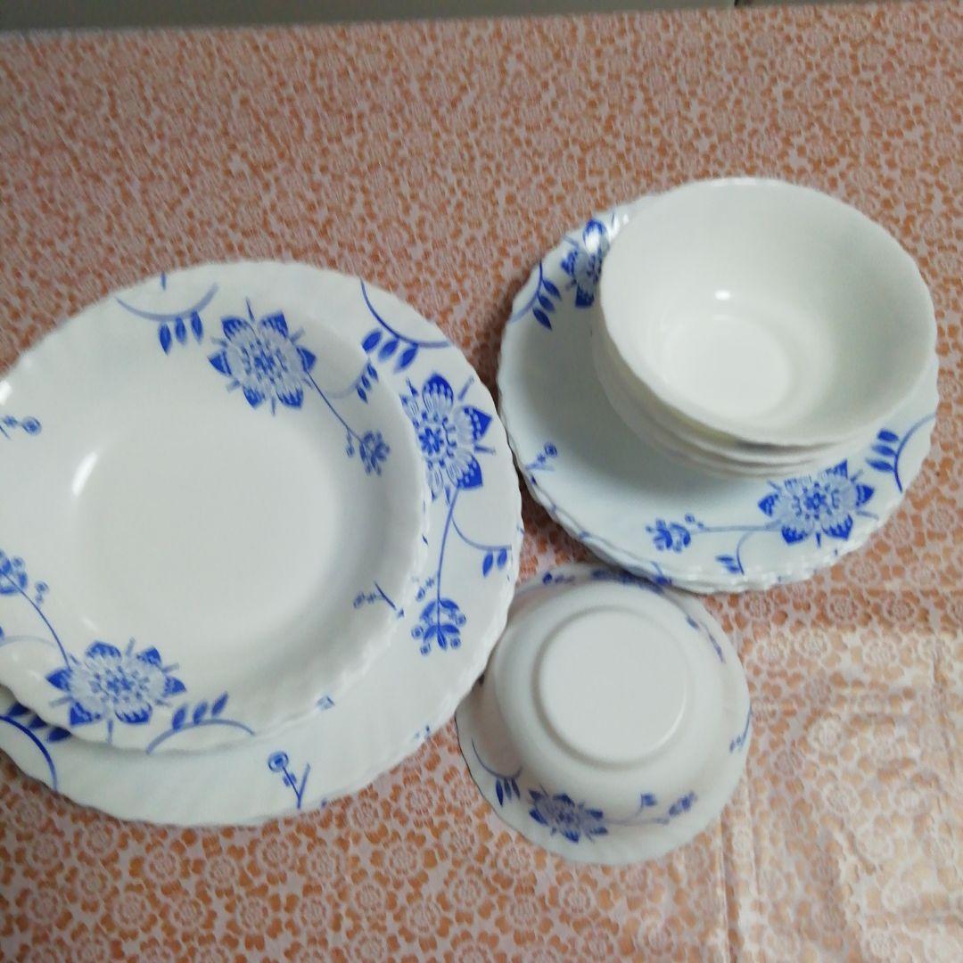 ARC 20ピース　食器セット　(ブルー)