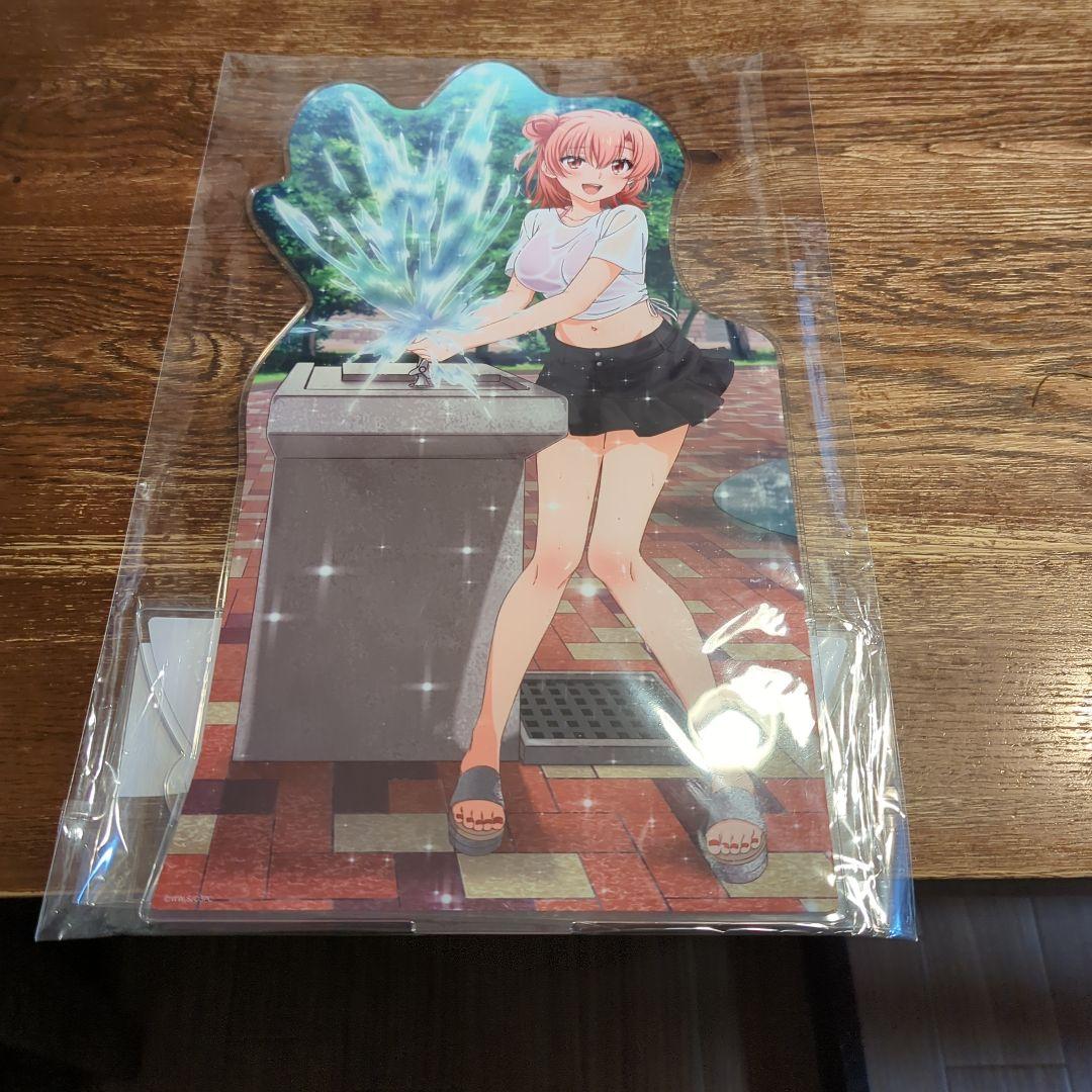注意！きゃらっとくじ 俺ガイル 由比ヶ浜結衣 メガBIGアクリルスタンド