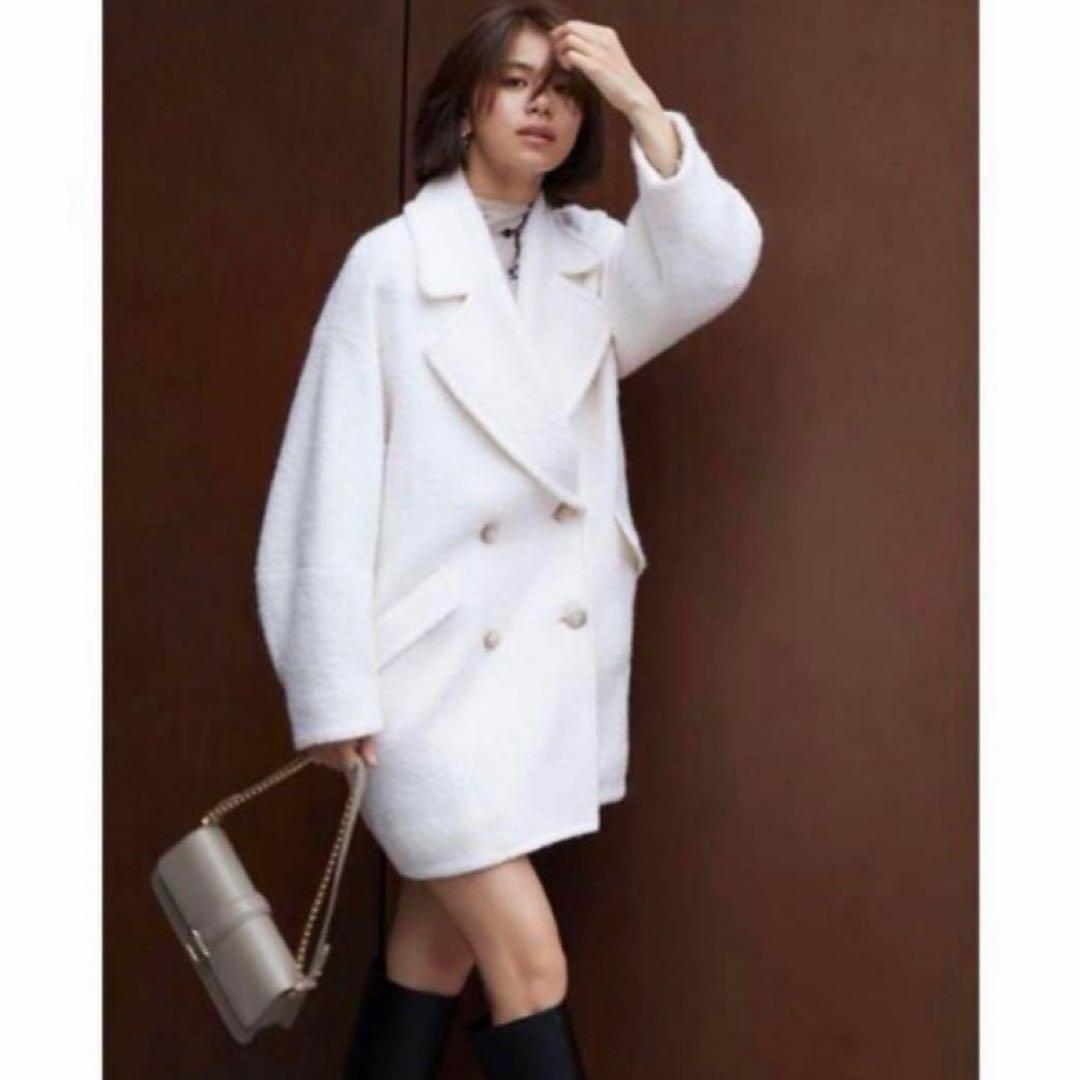 11/16日　掲載終了SNIDEL ウールコクーンダブルコート　22aw