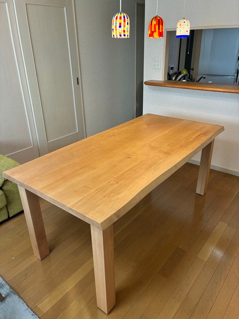 【まゆまゆ予約出品】高山ウッドワークス　柏木工　ダイニングテーブル