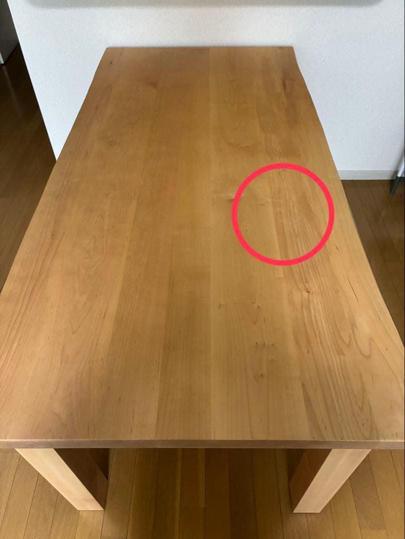 【まゆまゆ予約出品】高山ウッドワークス　柏木工　ダイニングテーブル
