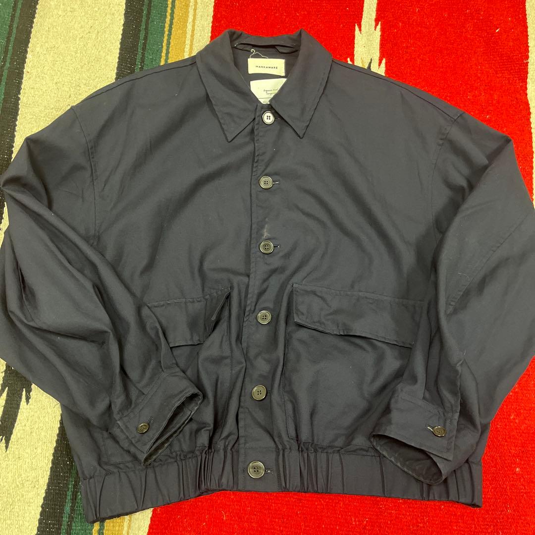 マーカウェアFLIGHTJACKET ORGANIC WOOL TROPICAL