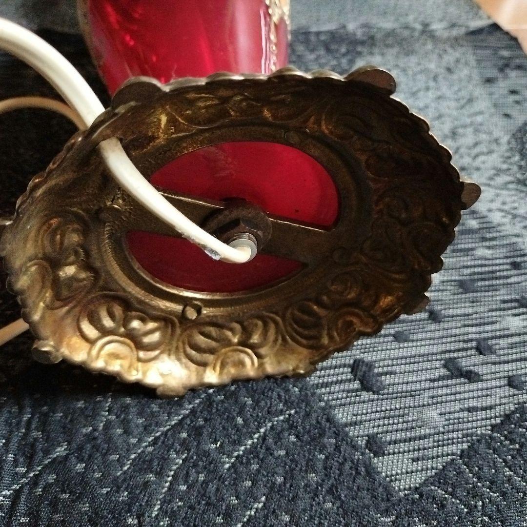 ヴェネツィアンガラス　卓上ランプ