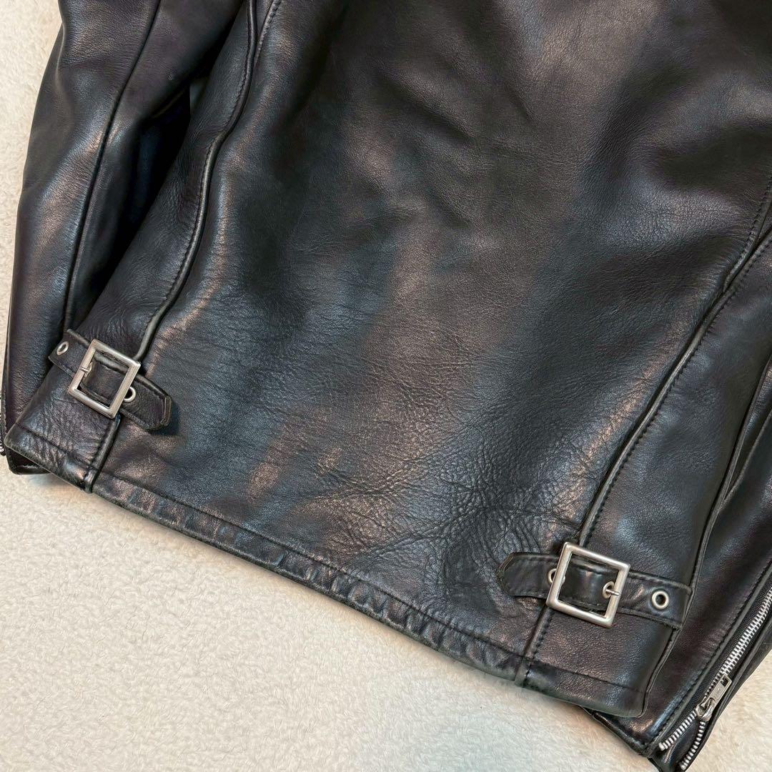 SCHOTT 641 ライダースジャケット 2way ライナー ブラック USA