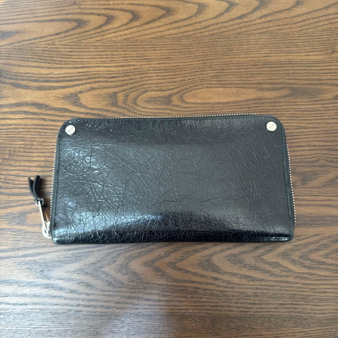 バレンシアガ BALENCIAGA クラシックラウンドファスナー長財布