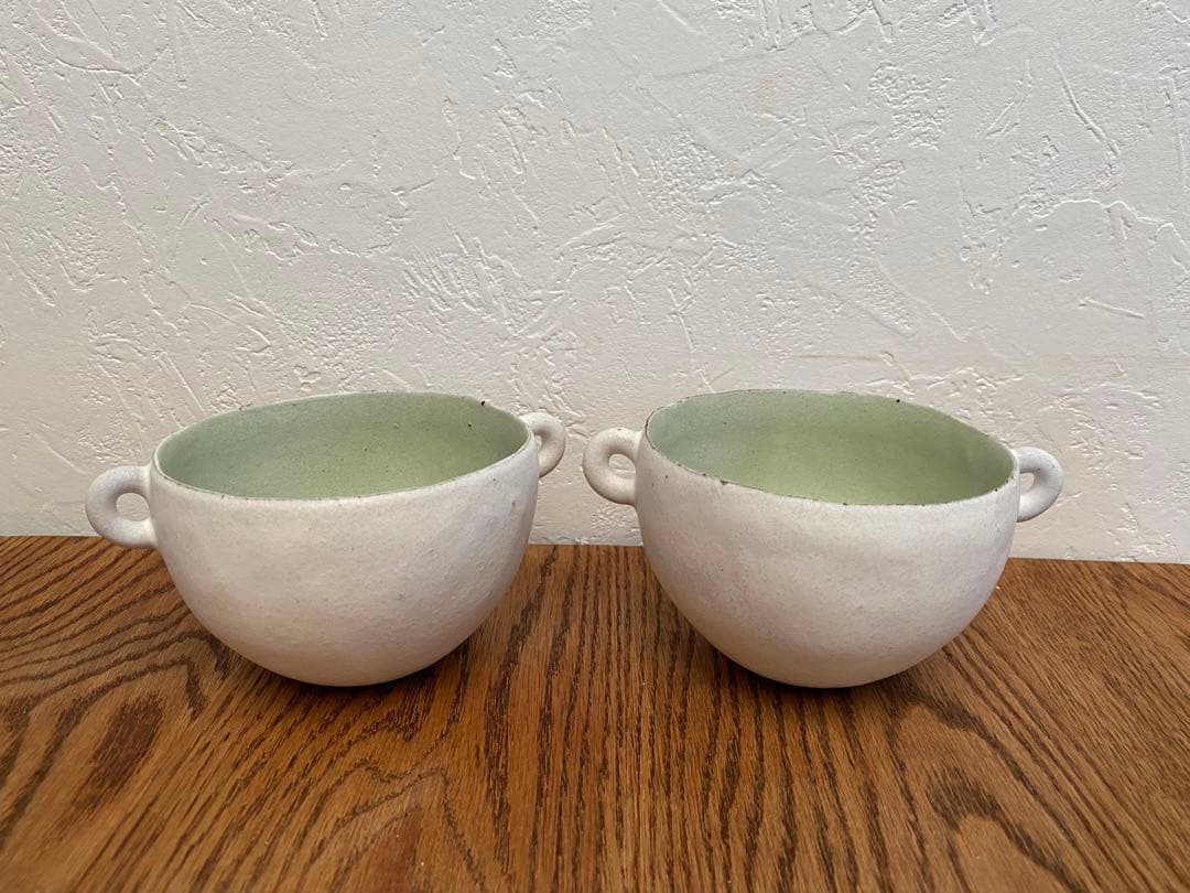 アセビマコトさん　スープカップ2個セット