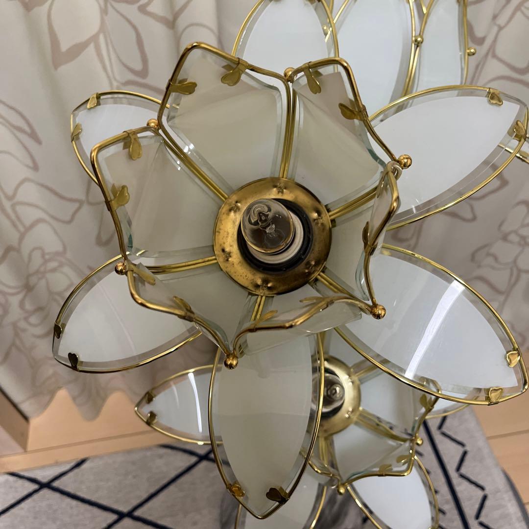 アンティーク　フロアライト　フラワーライトスタンド　★購入者様引き取り限定商品★