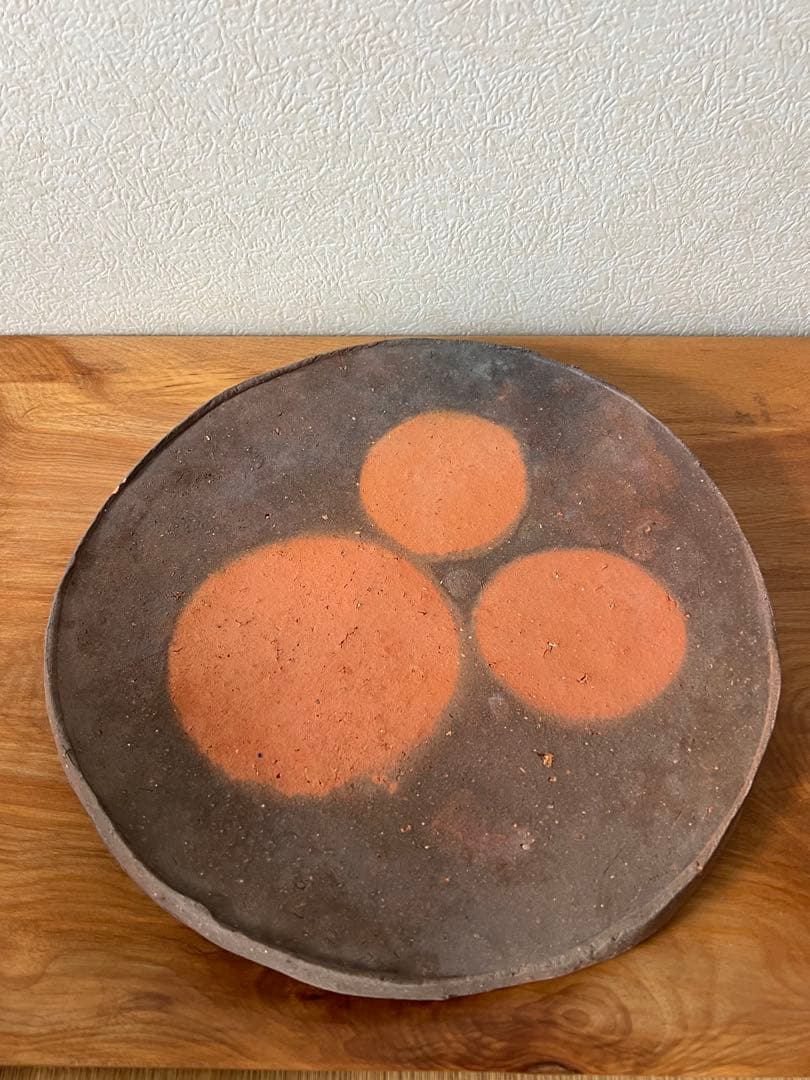 伊部　円皿　金重巌