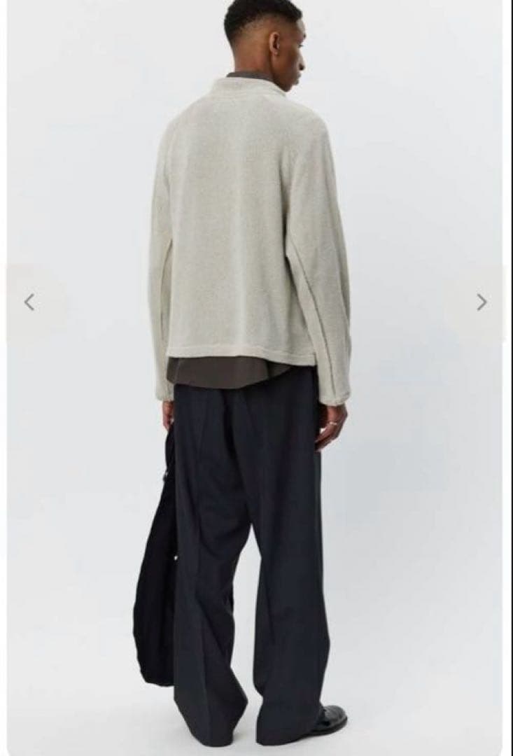 トップス mfpen leisure zip up oatmeal