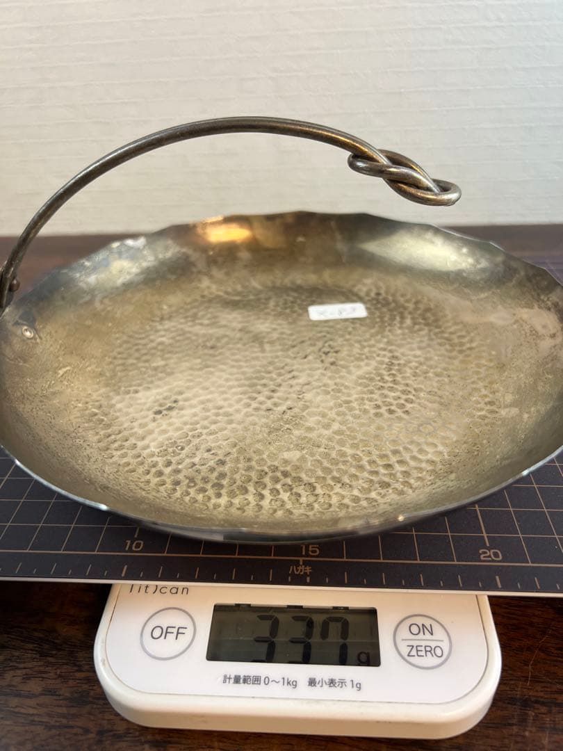 銀製菓子器　銀製品　貴金属　美術品　骨董