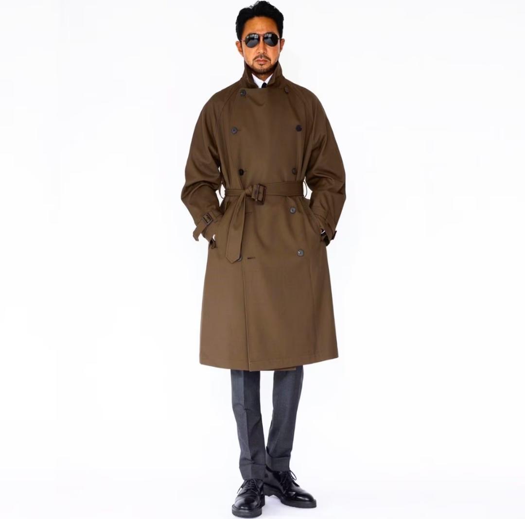 洒脱 ES:S エス トレンチコート カーキ 干場義雅 サイズ1