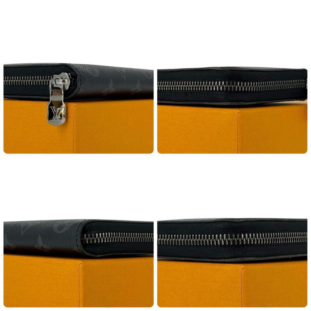 新型 IC　ルイヴィトン　エクリプス　ジッピーヴェルティカル　ブラック　財布