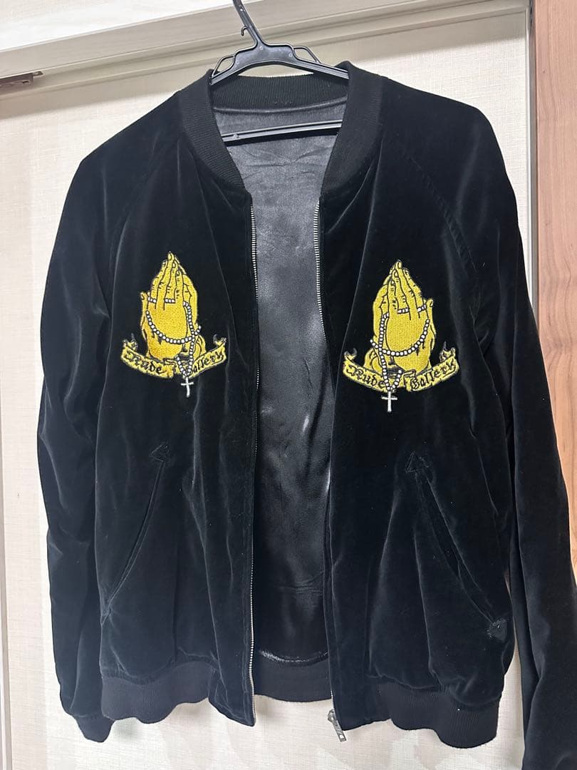 RUDE GALLERY 黒 スカジャン