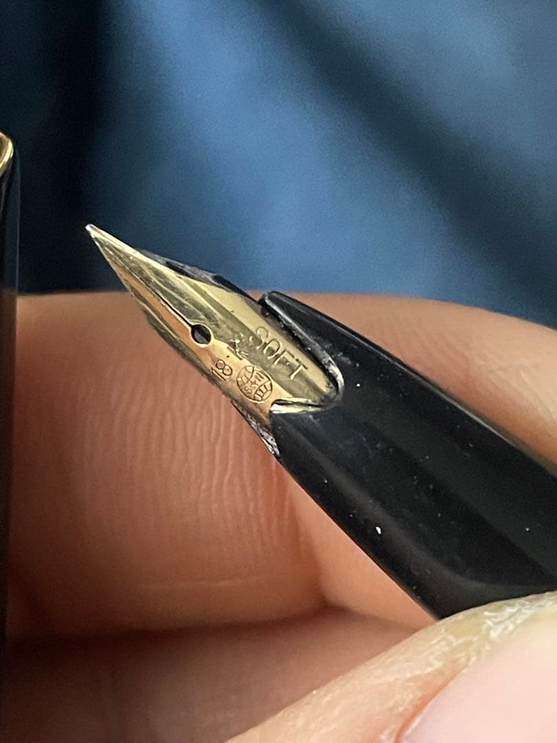 PLATINUM プラチナ 万年筆 ペン先18K soft 純正コンバーター付