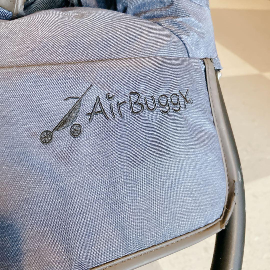 エアバギー ベビーカー ココダブル デニム ネイビー 双子 2人乗り