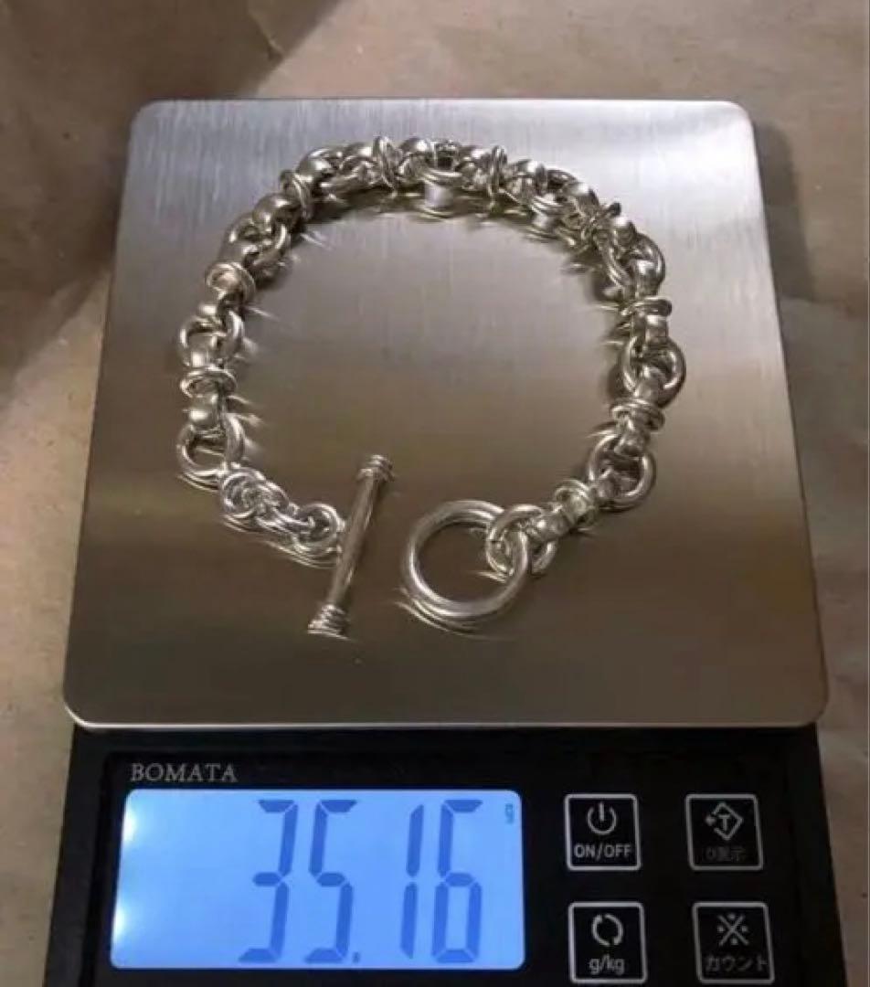 k*9様 vitage 925 メキシコ製ブレスレット(レア)