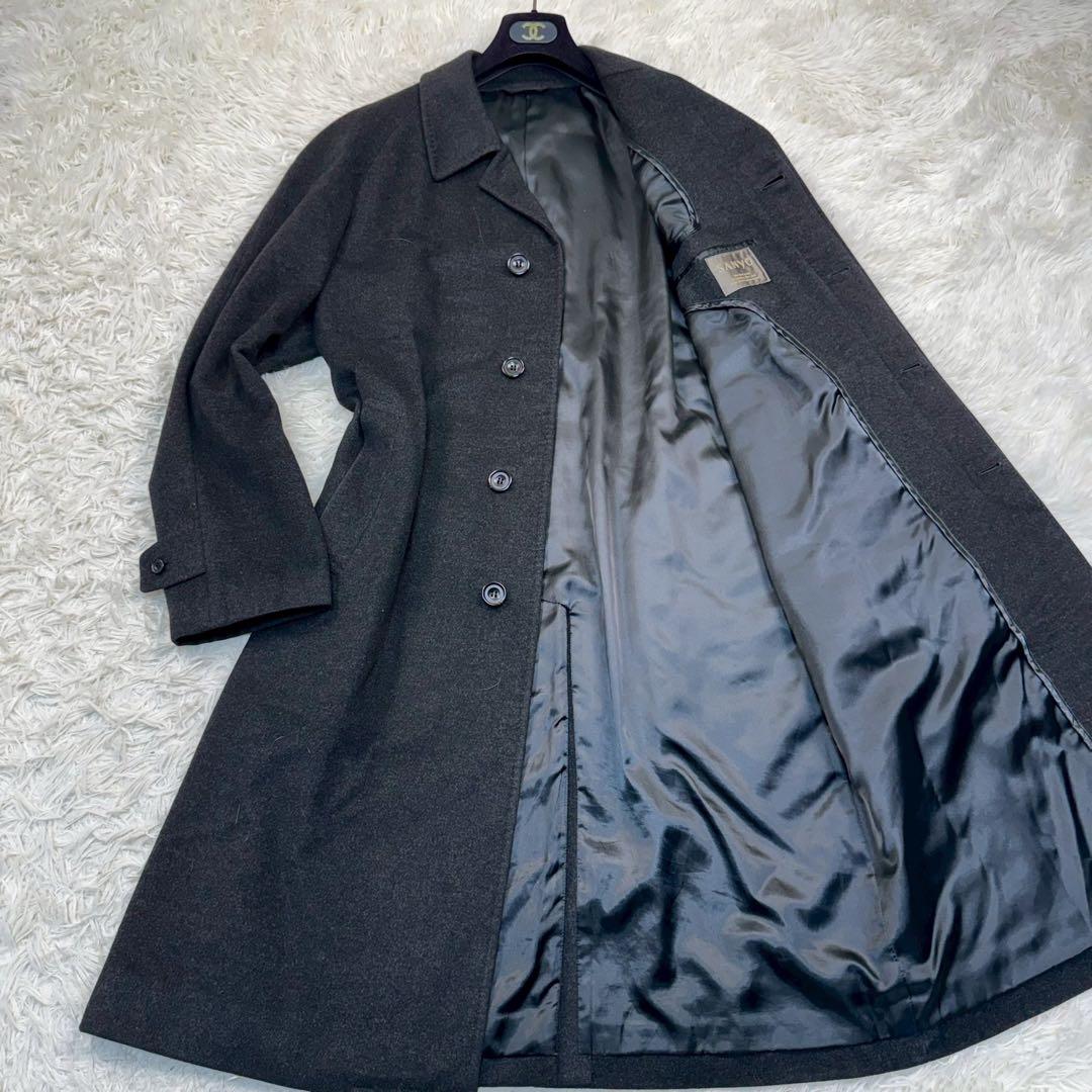 カシミヤ100%✨ SANYO サンヨー バルマカーンコート A7 XLサイズ
