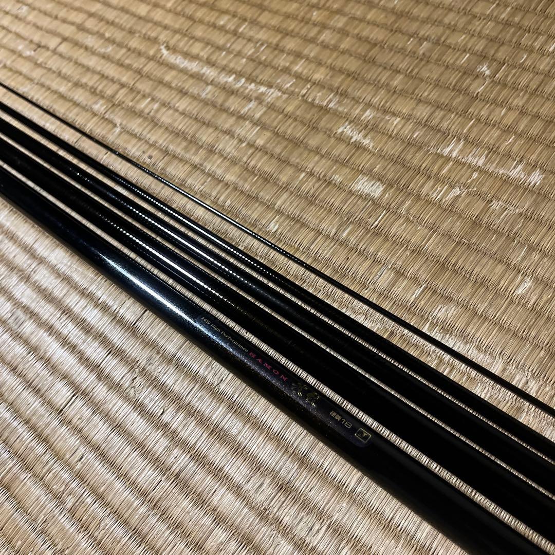 【美品】 ダイワ HS 波紋J 硬調18 HVF へらぶな 鯉 ハヤ 万能 竿