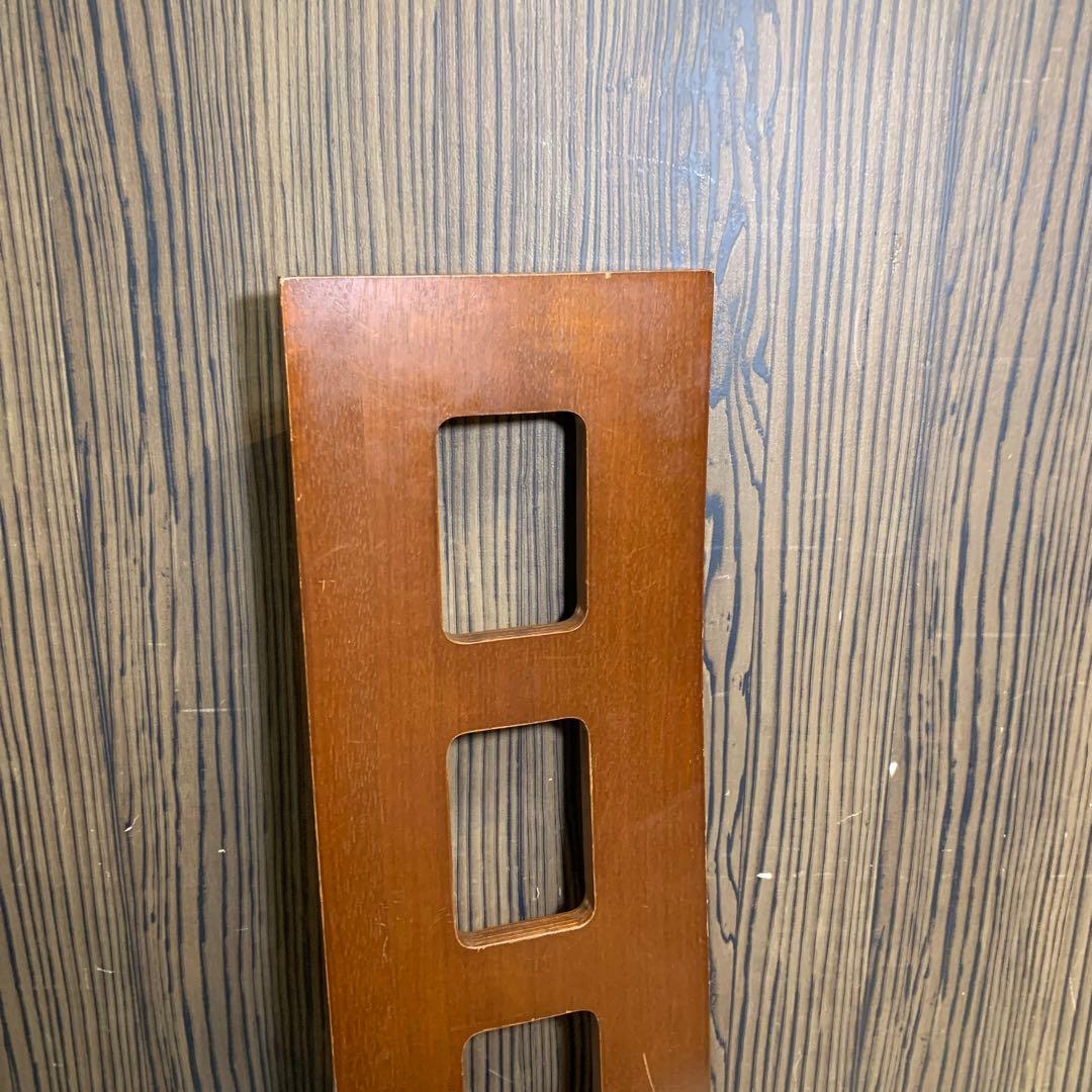 木製ダイニングチェア 背もたれ穴付き①