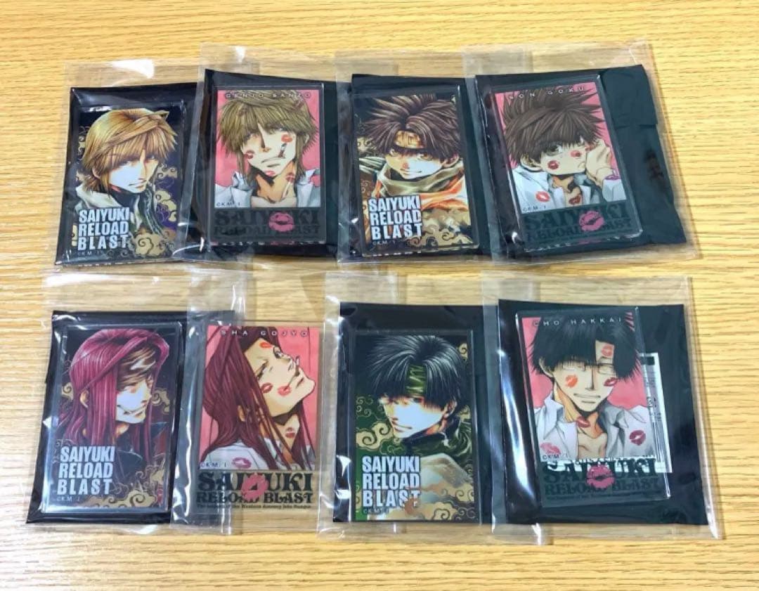 最遊記 セガコラボカフェ　アクリルバッジ 全種類 8個セット