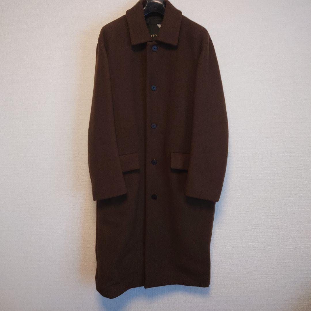 ATON WOOLステンカラーコート　値下げ　 2026年1月4日まで期間限定