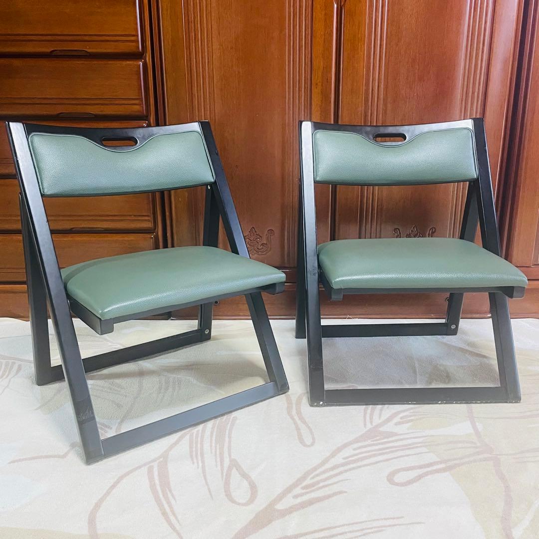 折り畳み レセプション チェア 2脚セット