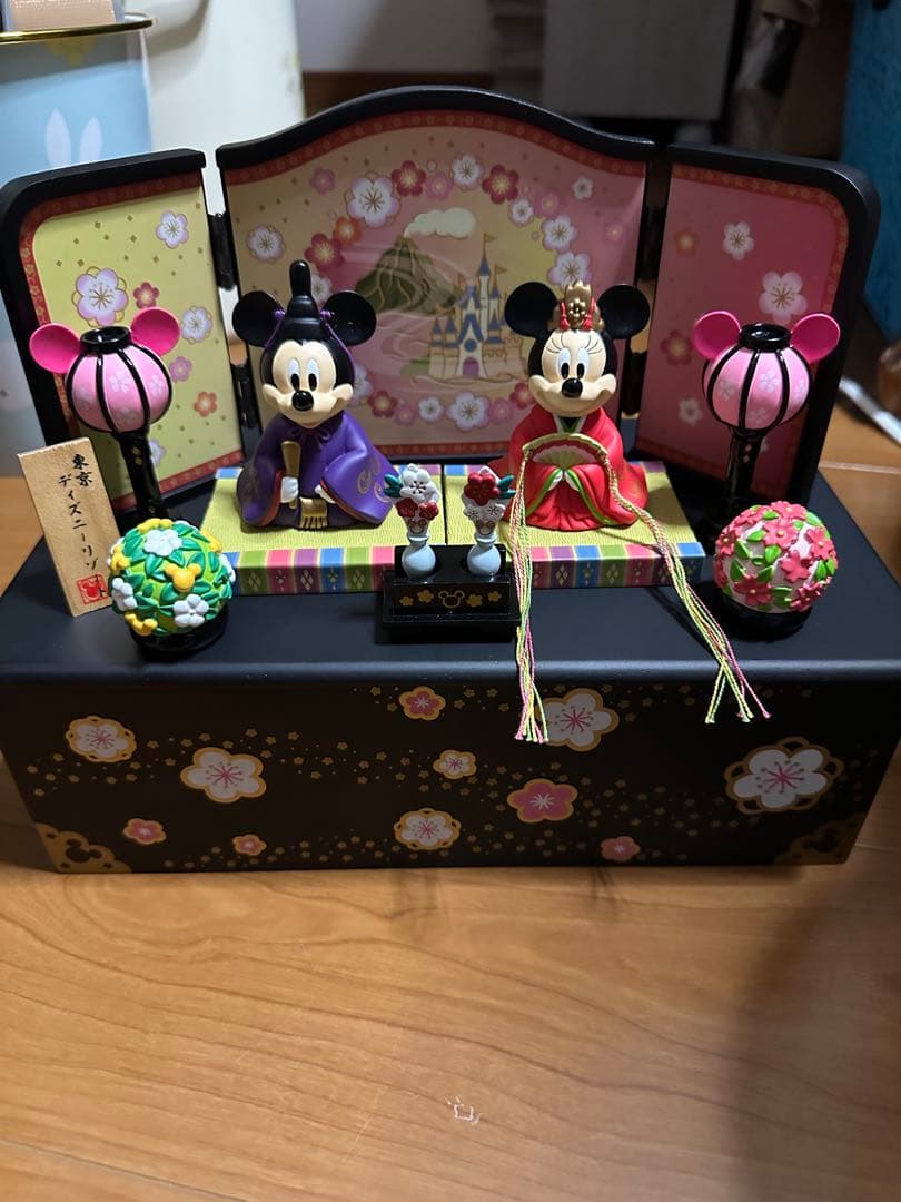 ディズニー　雛人形　レア　お雛様　ミッキー ミニー