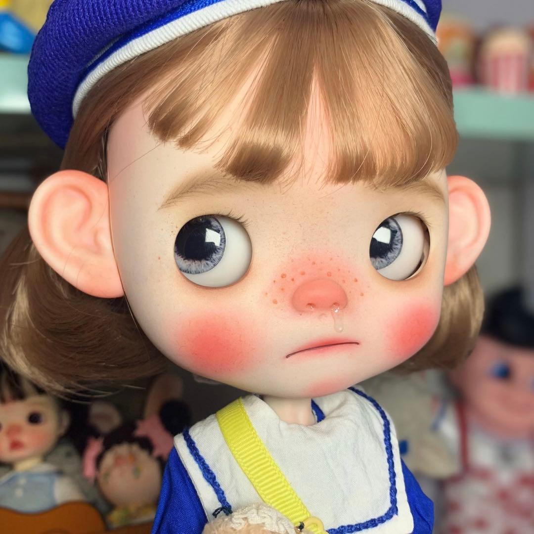 海外作家様 カスタムブライス まんまる 鼻水ちゃん 悪戯っ子 フルセット