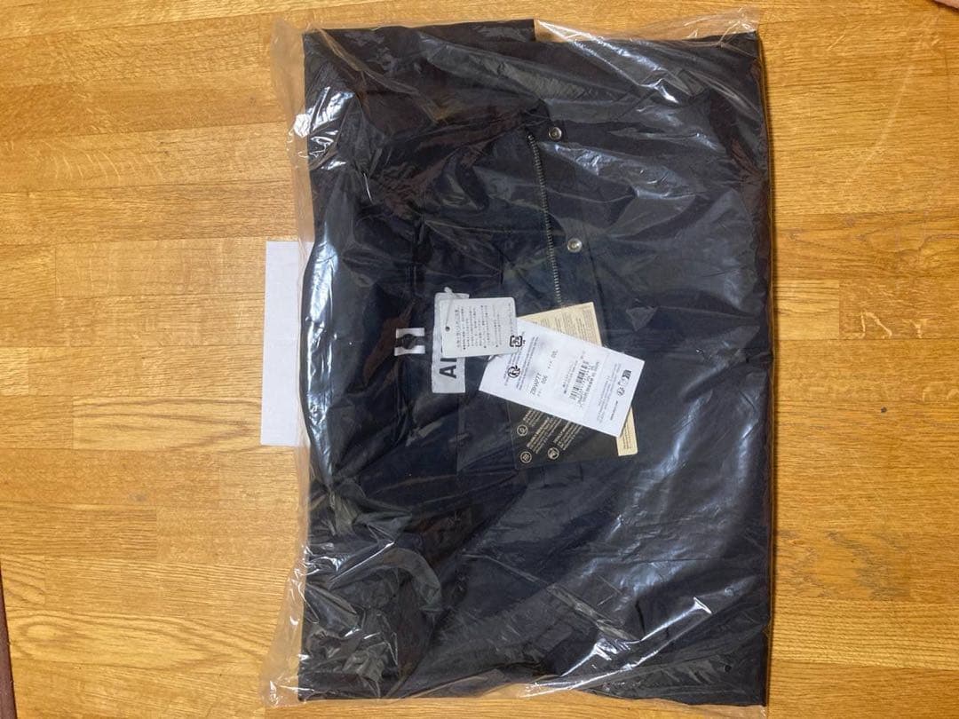 ジャケット AEGLE ゴアテックス ロングフーデッドジャケット 黒 Lサイズ