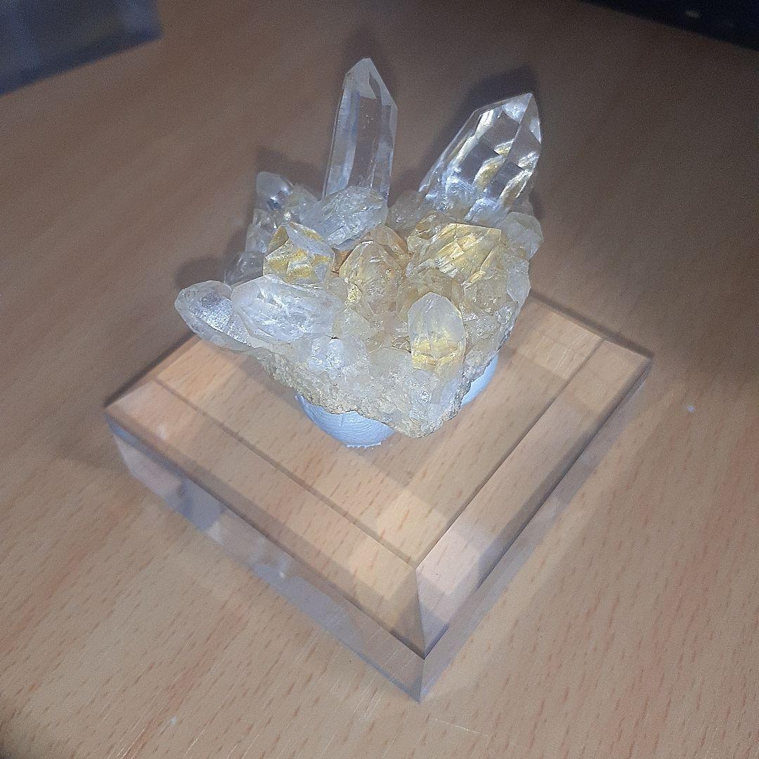 乙女水晶　水晶クラスター　珍しい