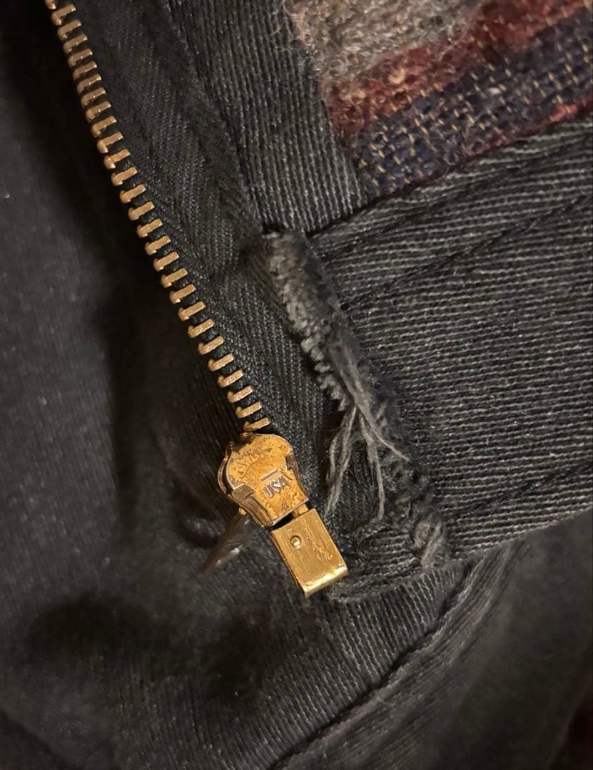 60s ウィップコード コットン ジャケット 墨黒 ブラック 2nd 50s