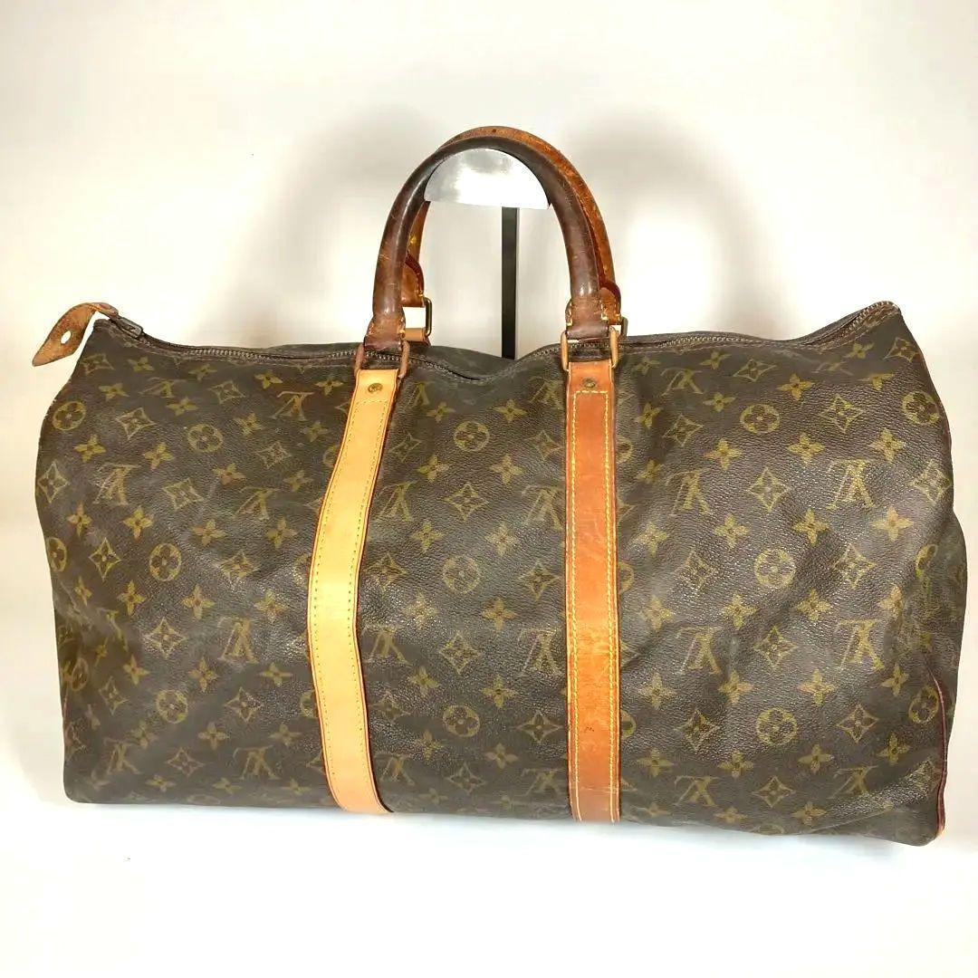 LOUIS VUITTON ヴィトン キーポル50 モノグラム ボストンバッグ
