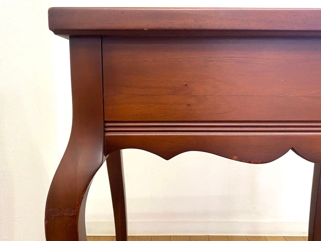 東海家具 ケント コンソール テーブル 飾り棚 花台 猫脚 インテリア