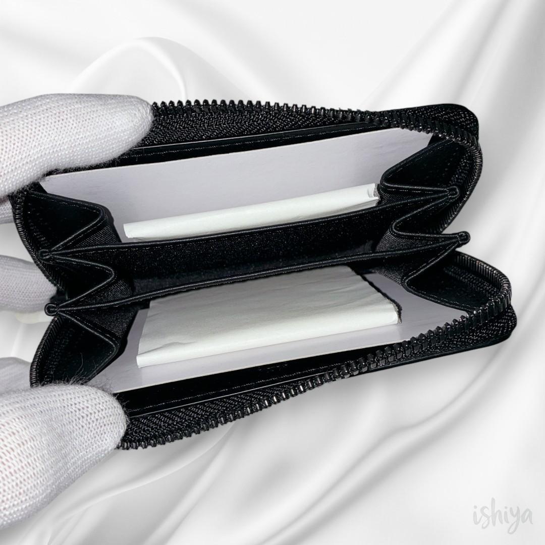 【未使用品】MCM レザー コンパクト ケース カードケース エムシーエム