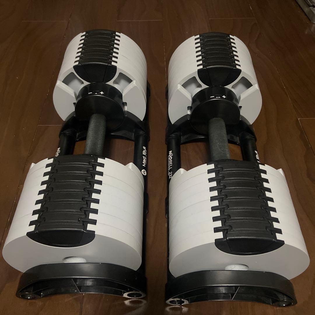 ①フレックスベル NUOBELL ✖︎ Mad Bull 可変ダンベル 32kg